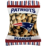 NEP-3346 - New England Patriots- Plush Peanut Bag Toy